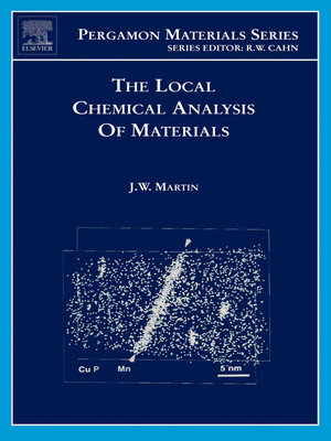 cover image of The Local Chemical Analysis of Materials